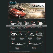 Phụ kiện xe YARIS , yaris 2015 accessories